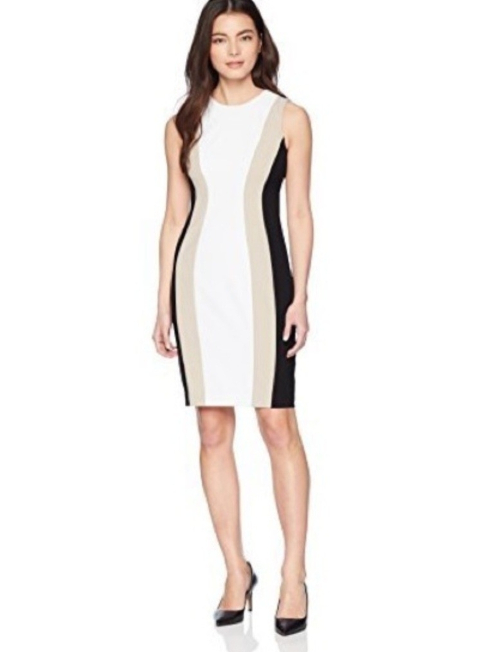 Calvin Klein Colorblock Sheath Dress